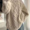 Sweaters * | Emmiol Oversized Cable Knit Sweater