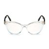 Optical Glasses * | Tom Ford 54Mm Cat Eye Blue Filter Eyeglasses