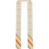 Hair Accessories * | Burberry Check Print Silk Skinny Scarf