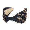 Hair Accessories * | Namjosh Crystal-Embellished Velvet Headband