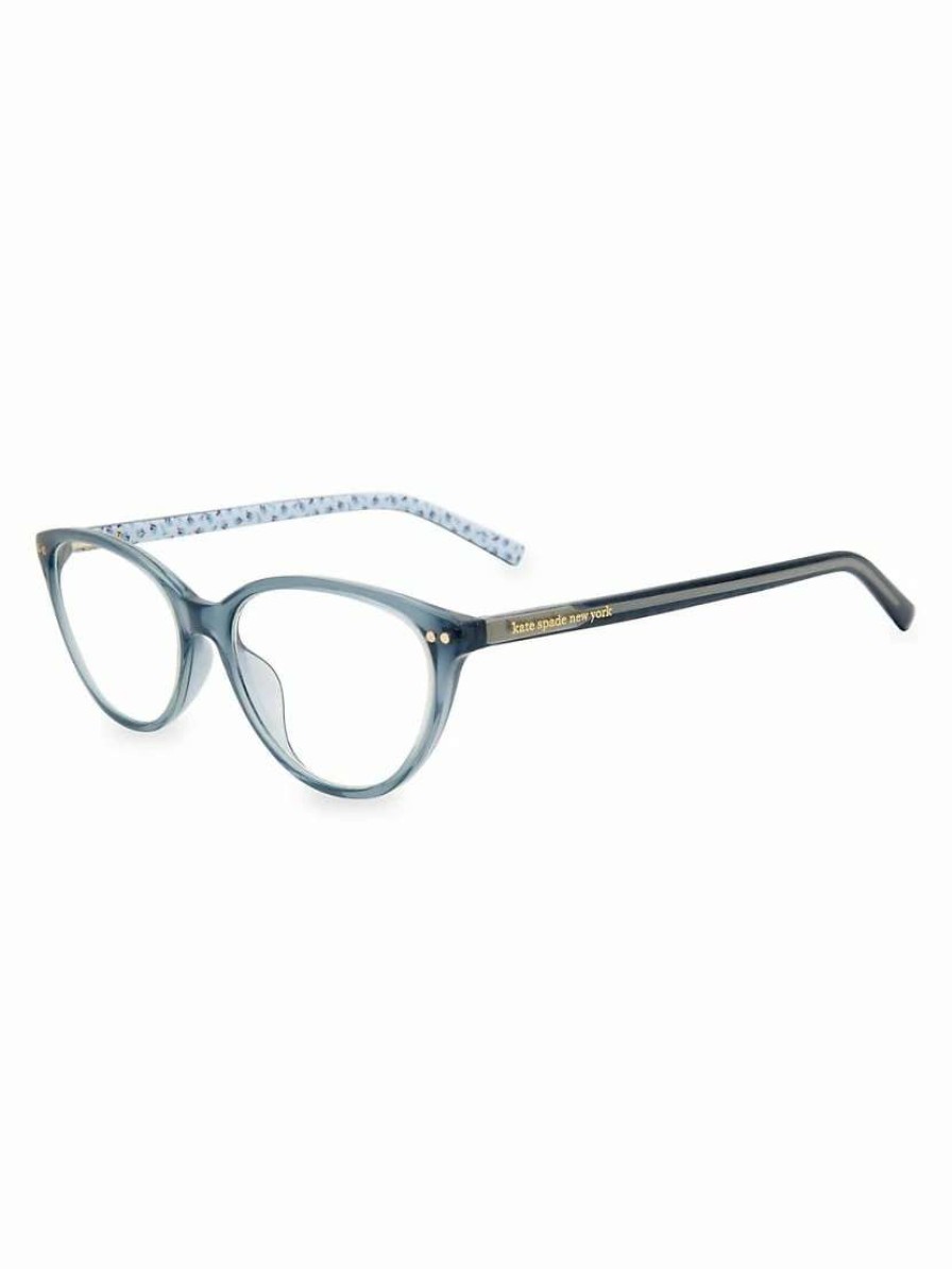 Optical Glasses * | Kate Spade New York Roanne 54Mm Cat Eye Block Eyeglasses