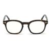 Optical Glasses * | Tom Ford 49Mm Blue Block Soft Square Eyeglasses