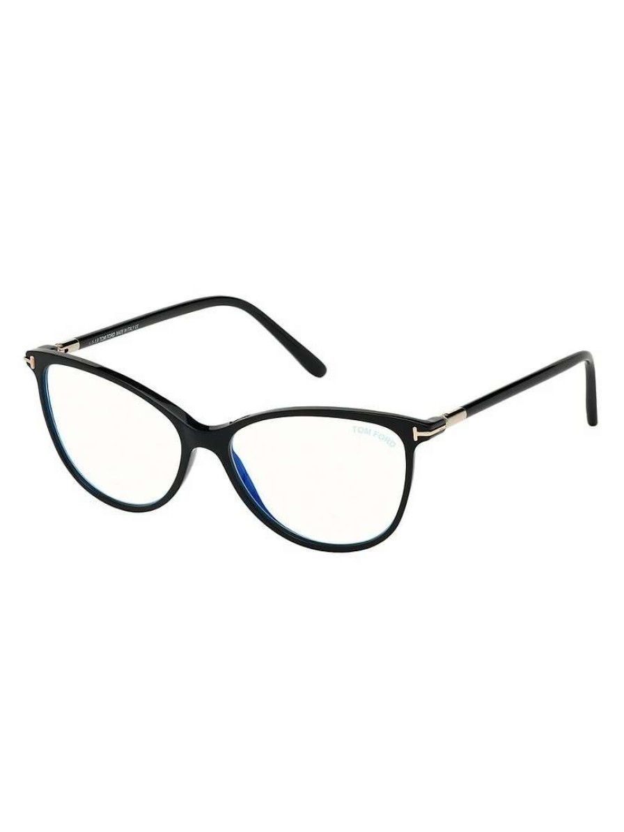 Optical Glasses * | Tom Ford 54Mm Blue Block Cat Eye Eyeglasses