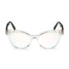 Optical Glasses * | Tom Ford 54Mm Cat Eye Blue Filter Eyeglasses