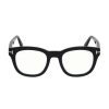 Optical Glasses * | Tom Ford 50Mm Blue Block Square Optical Glasses